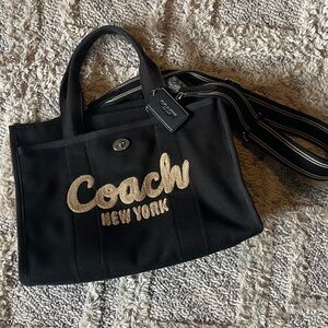 Coach Black Tote Bag
